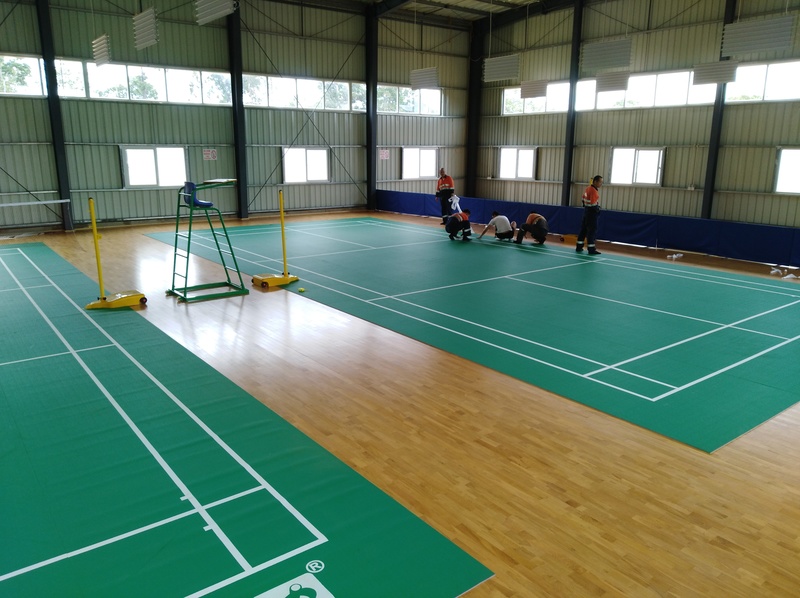 羽毛球木地板場館 羽毛球木地板場館