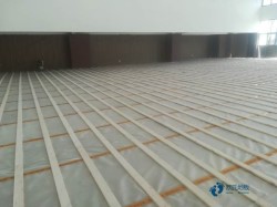 籃球木地板施工工藝流程