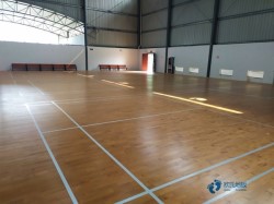 體育運動實木地板安裝團隊