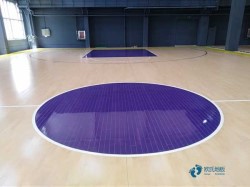 單層龍骨運動體育地板多錢一平