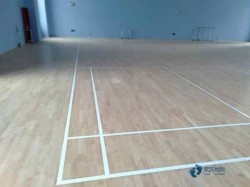 運動木地板施工圖解