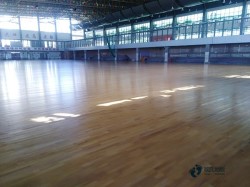 體育運動館木地板安裝