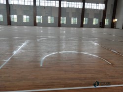 籃球場(chǎng)木地板施工交底